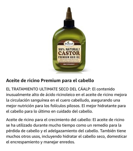 Aceite De Castor Premium Capilar