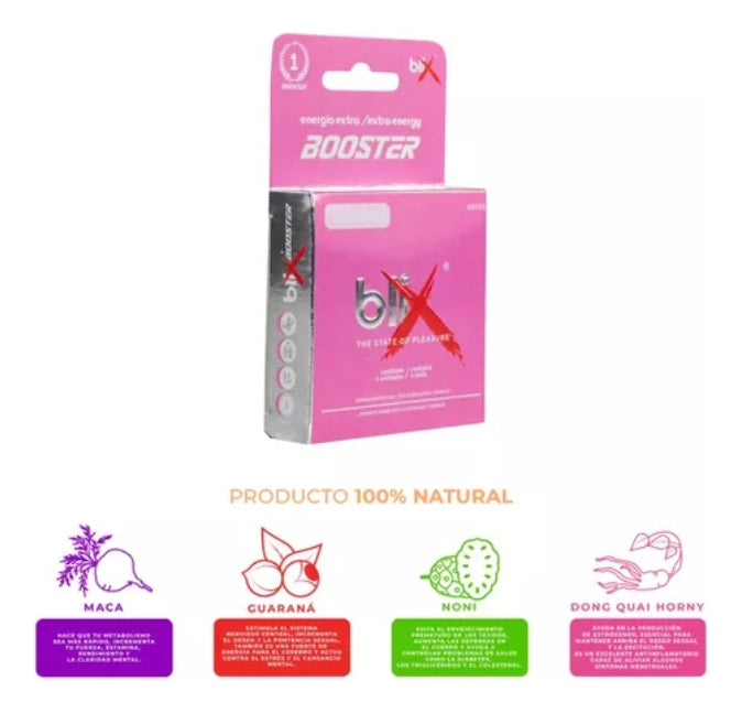 Blix Booster Maca Complejo Bx2 - Unidad a $24000