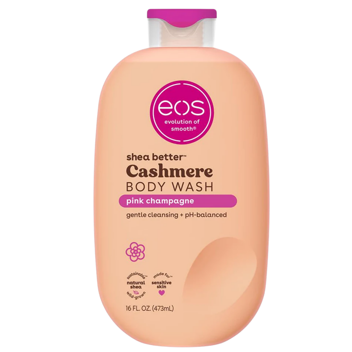 Gel De Baño Eos Shea Better, Champán Rosado, 473 Ml