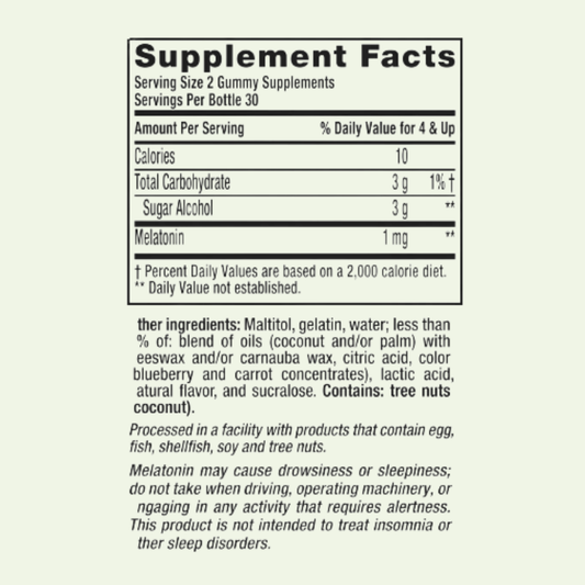 MELATONIN FREE NIÑOS LIL CRITTERS 60 GOMAS