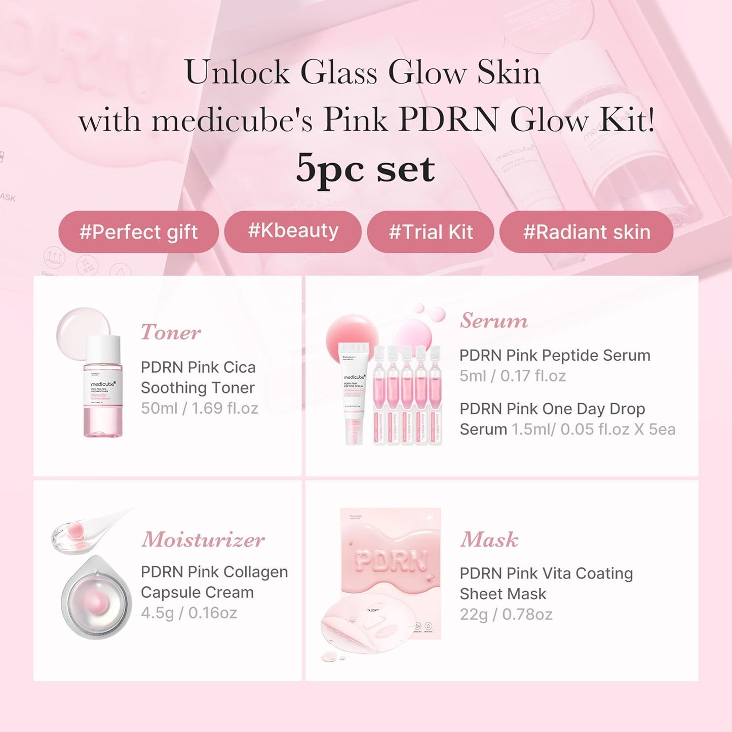 Medicube Mini Set de Cuidado de la Piel
