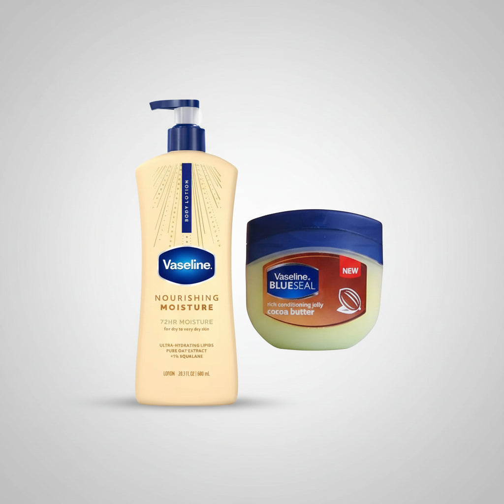 Vaseline Corporal  Nourishing Moisture +vaselin Cocoa Butter