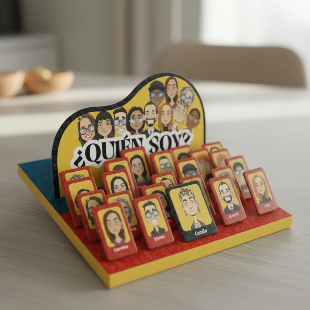 Juego De Mesa Quién Soy Clásico Ronda Diversión En Familia