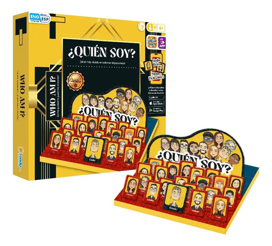 Juego De Mesa Quién Soy Clásico Ronda Diversión En Familia