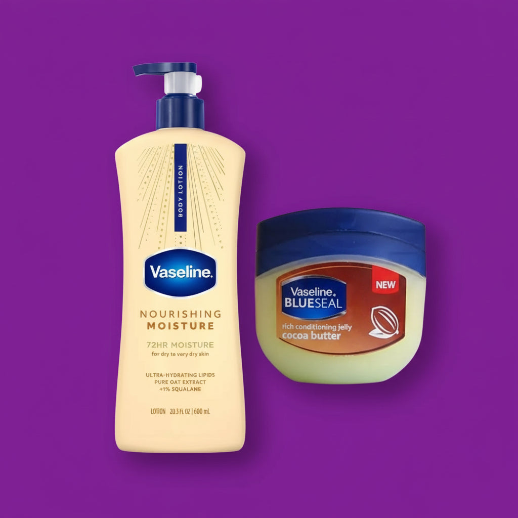 Vaseline Corporal  Nourishing Moisture +vaselin Cocoa Butter