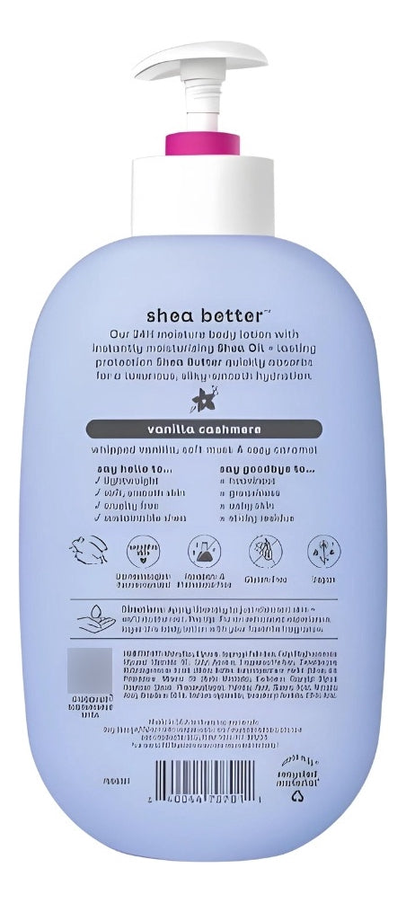 Crema Corporal Eos Shea Better Body Lotion - Vanilla Cashmere | 16 Onz