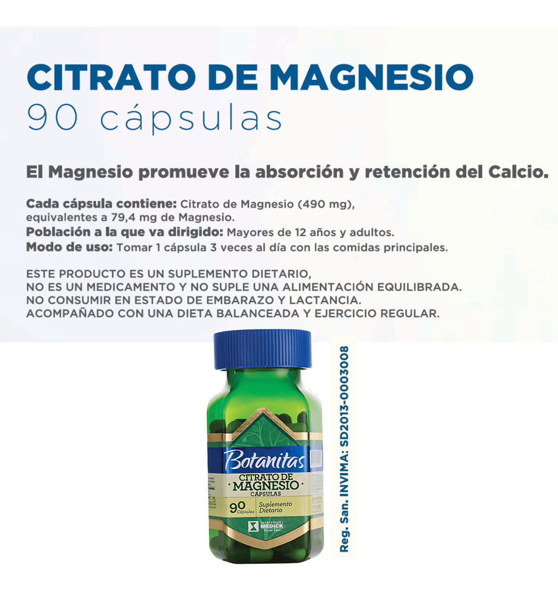 Citrato De Magnesio Promo X2