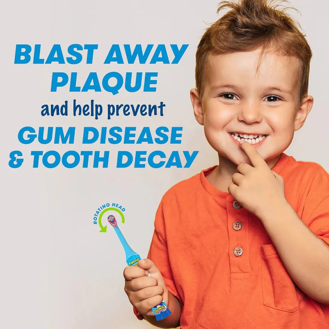 Cepillo De Dientes Firefly Clean N' Protect Sonic The Hedgeh