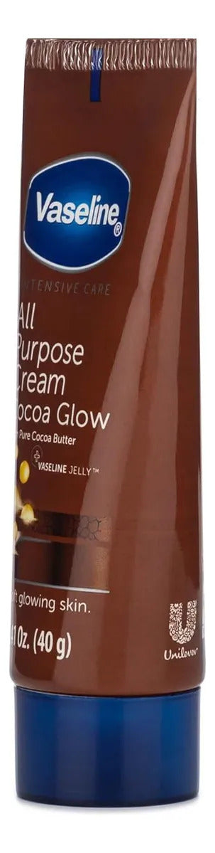 Crema Multifuncional Vaseline Cocoa Intensive Carecocoa Glow Resplandor De Cacao