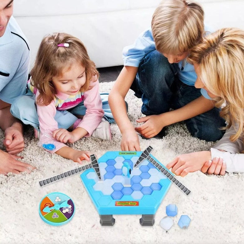 Juego de Mesa Estrategia Trampa del Pingüino MonToy 2-4 Jugadores