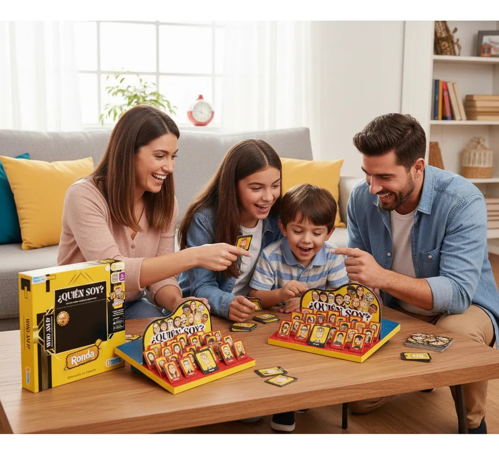 Juego De Mesa Quién Soy Clásico Ronda Diversión En Familia