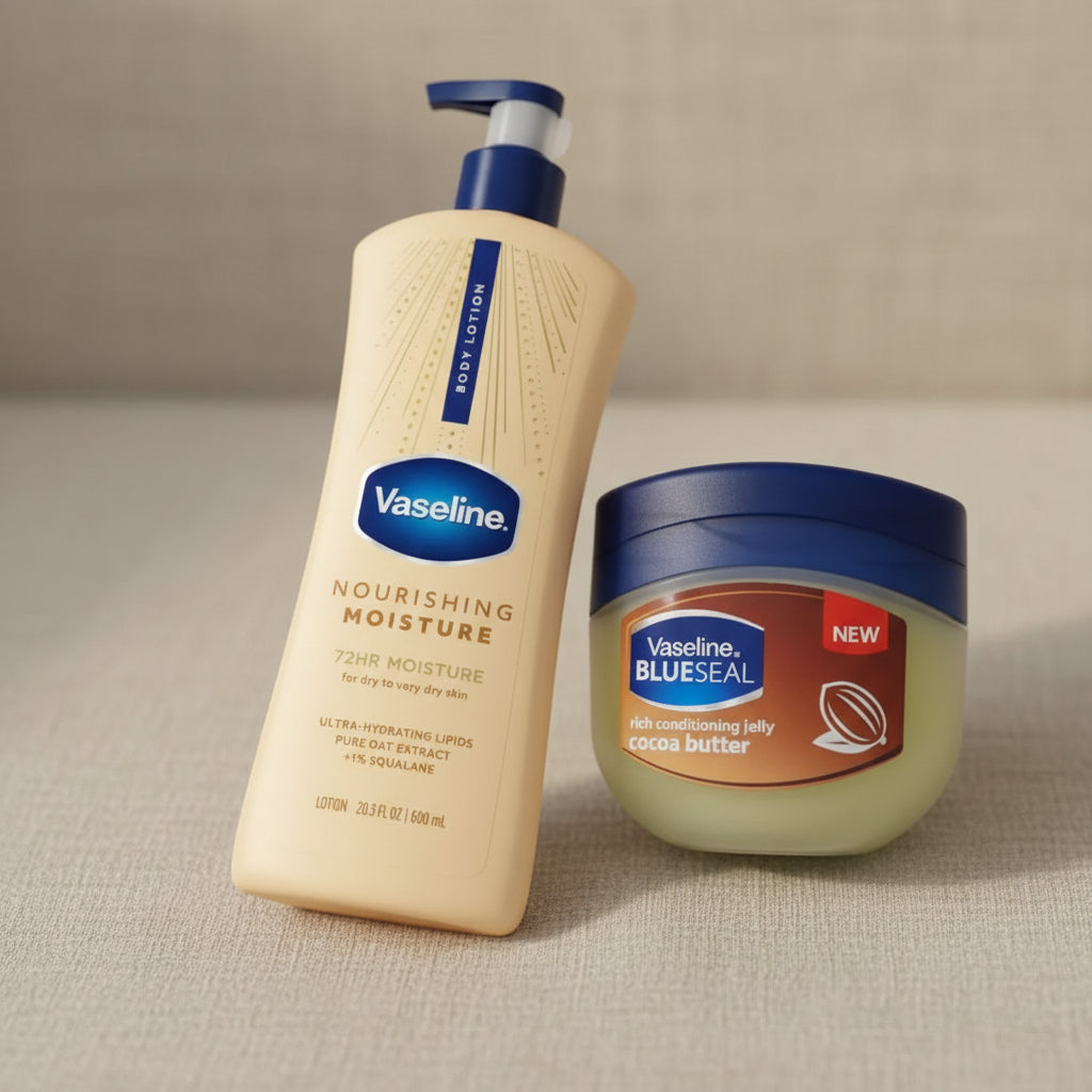 Vaseline Corporal  Nourishing Moisture +vaselin Cocoa Butter