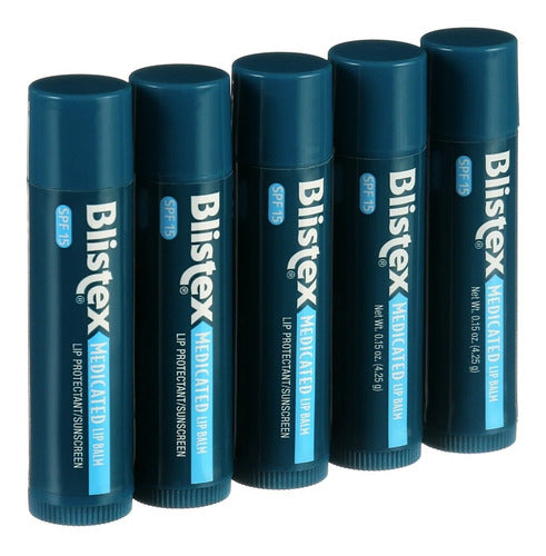 Bálsamo labial medicinal Blistex X 5 unidades