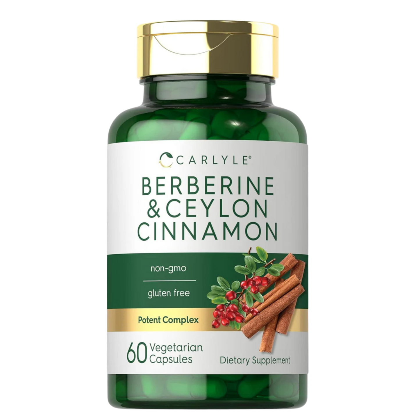 Berberine Berberina 2000mg Max Potencia Extra Fuerte 60 Caps