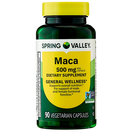 Maca 500 Mg 90 Capsulas Spring Valley