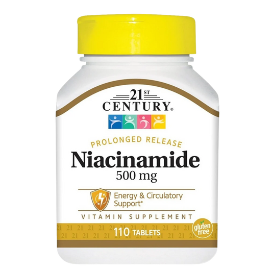 Niacina 500mg. Niacinamida Flush 110caps