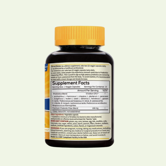PROBIOTICOS NEWRITHIM 50 BILLION CFU  60 CAP