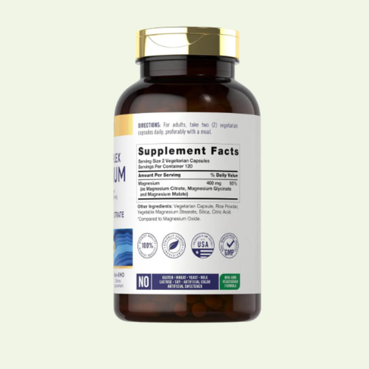 TRIPLE COMPLEX MAGNESIUM 400 MG CARLYLE