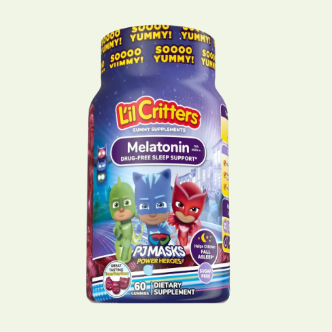 MELATONIN FREE NIÑOS LIL CRITTERS 60 GOMAS