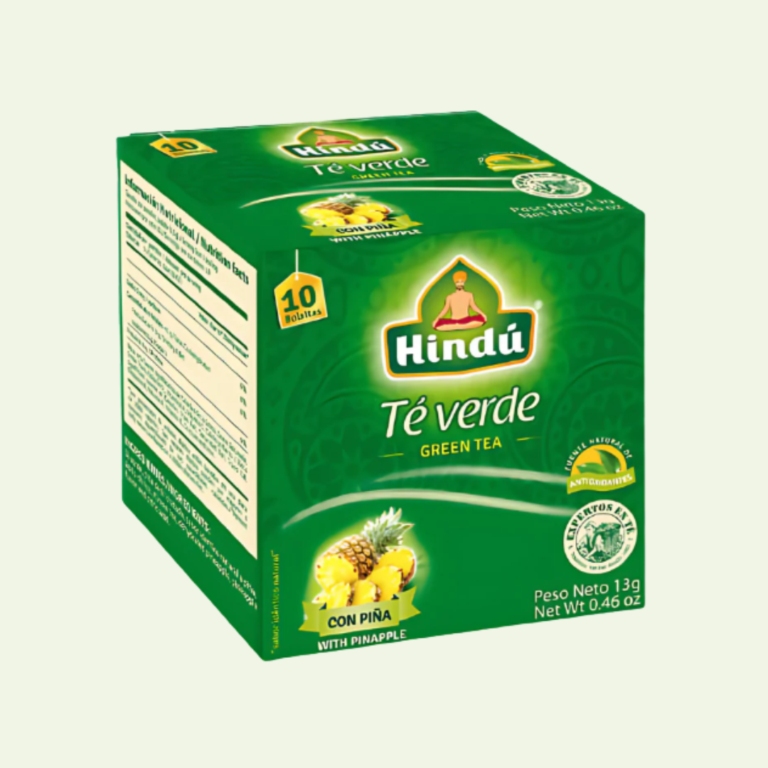 Aromatica Infusion Te Verde Y Piña 10 Sobres