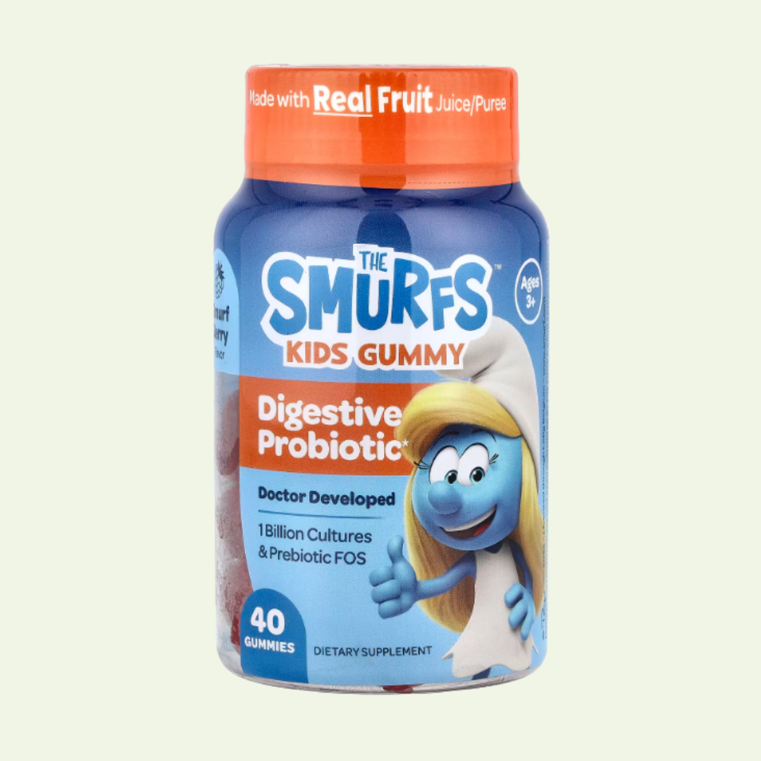 The Smurfs Kids Gummy Digestive Probiotic – 40 Gomitas