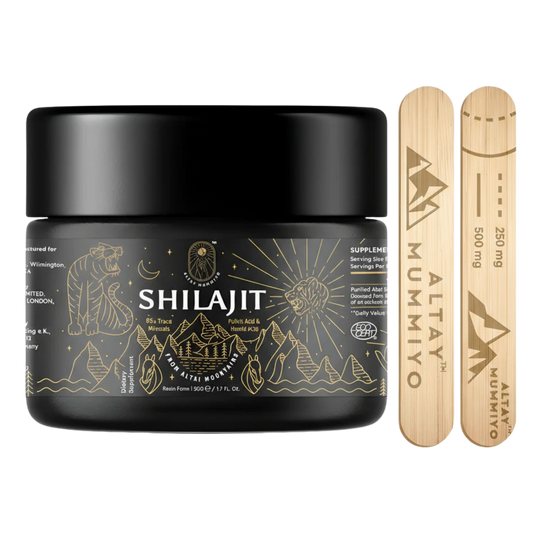 Resina Shilajit Orgánica Pura Energia Vitalidad Y Bienestar Natural