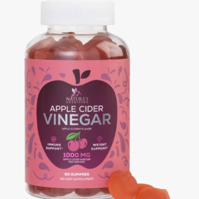 Apple Cider Vinegar Natures Nutricion 1000 mg 60 Gomitas