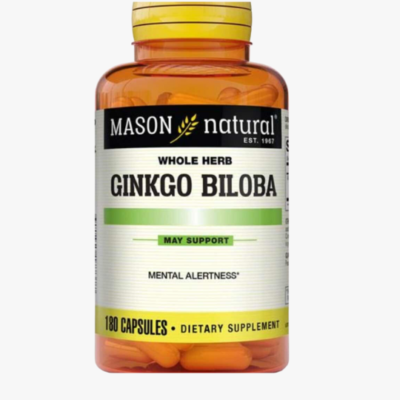 Ginkgo Biloba Mason Natural 120 Mg 180 Capsulas