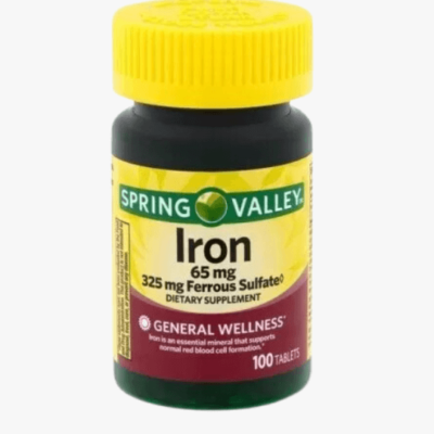 Iron Spring Valley 65 Mg 100 Tablets