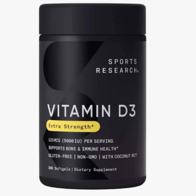 VITAMIN D3 5000 360 SOFTGELS